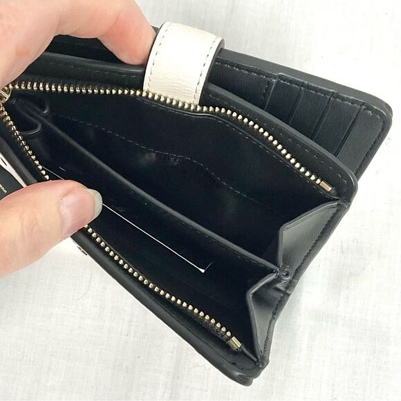 kate spade Disney Wallet Beauty and the Beast Medium Compact Bifold Wallet NWT - Picture 6 of 9